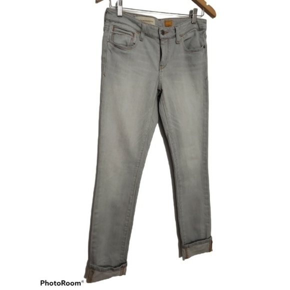 Anthropology 𝅺Pilcro and The Letterpress Cropped Beach Summer Jeans - Women's - Picture 2 of 7